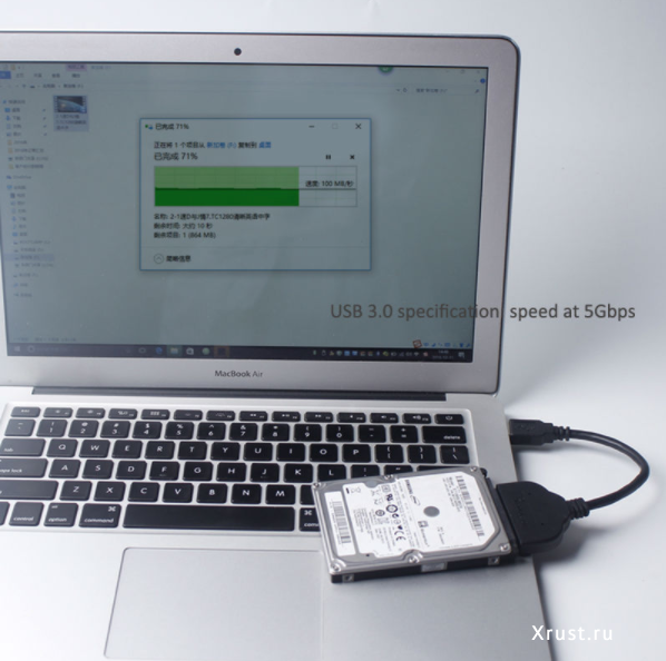 Адаптер для подключения жесткого диска через USB