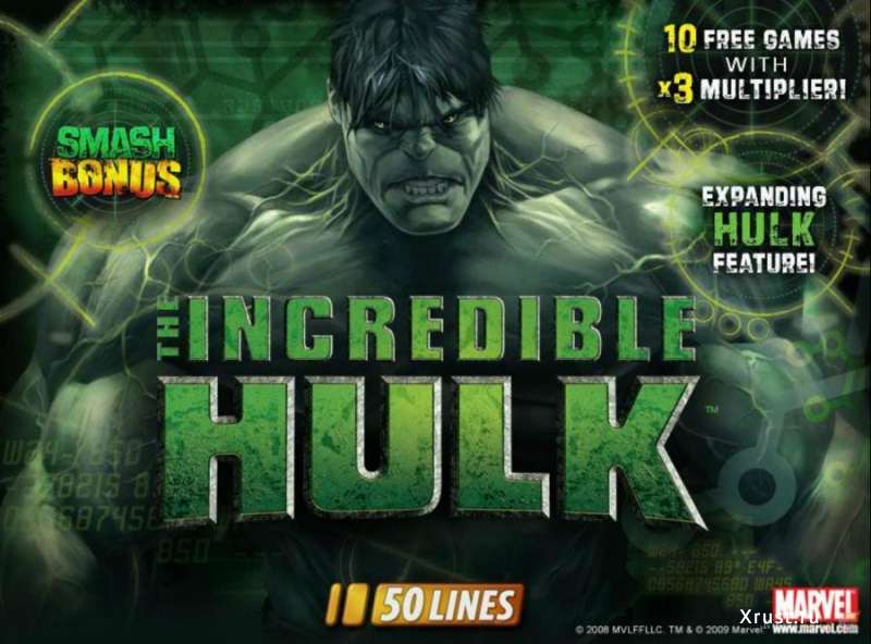 The Incredible Hulk в казино Вулкан Старс