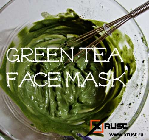 Зеленая маска для лица  