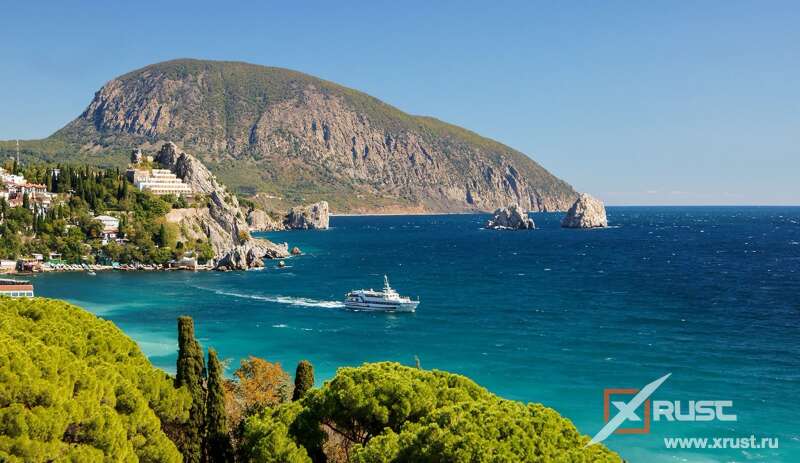 Отдых на Курорте Гурзуф: наслаждение кристально чистым морским воздухом и живописными пейзажами южного побережья Крыма