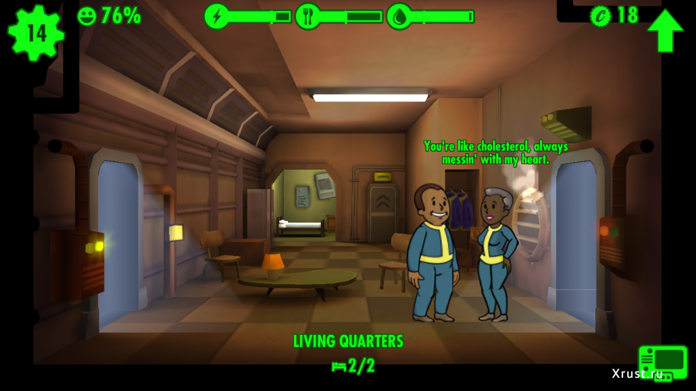 Fallout Shelter – возможность создать свое собственное убежище