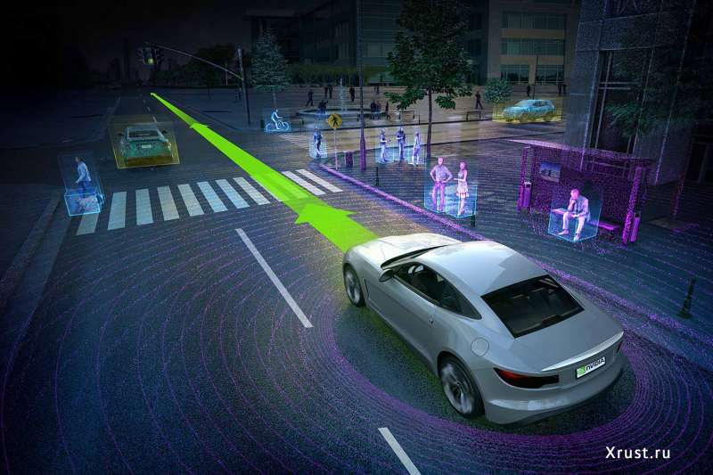 NVIDIA, Uber, Volkswagen и Mercedes применят искусственный интеллект в автомобилях