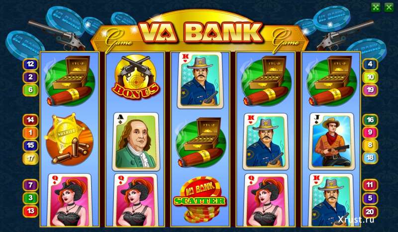 Игровой автомат VA BANK в казино Вулкан Делюкс