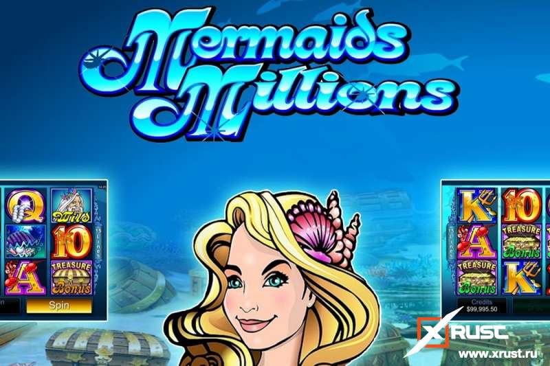 Казино рокс и автомат Mermaids Millions