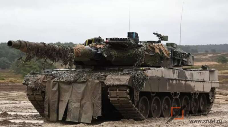 Германия отправляет Украине танки «Леопард»