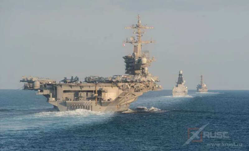 Военный корабль США открыл крупнейшие учения НАТО